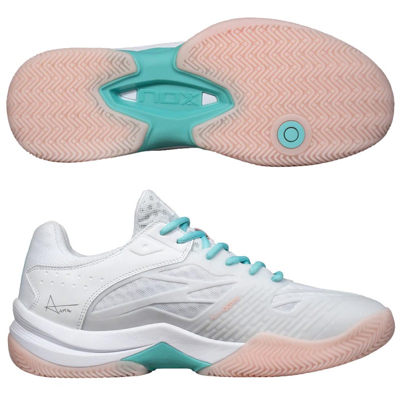 Nox AT10 Lux white potpurri 2024 Padel Shoes Nox AT10 Lux white potpurri 2024 Padel Shoes