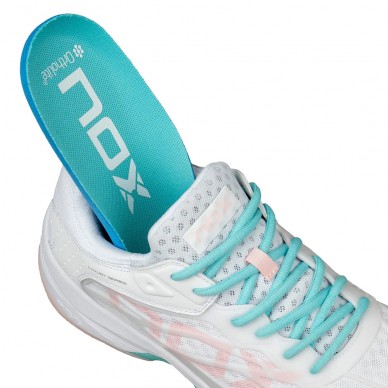 Nox AT10 Lux white potpurri 2024 Padel Shoes