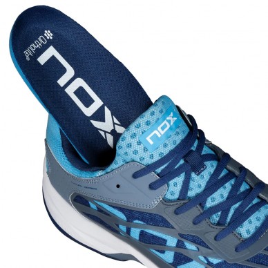 Nox AT10 Lux Stone Bonnie blue 2024 Padel Shoes