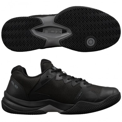 Nox ML10 Hexa black slate grey 2024 padel shoes