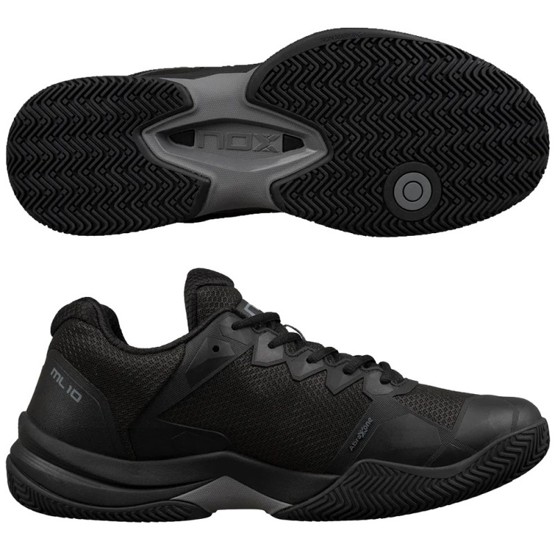 Nox ML10 Hexa black slate grey 2024 padel shoes