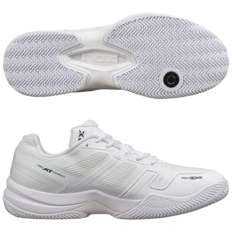 Nox AT10 Pro white 2024 padel shoes Nox AT10 Pro white 2024 padel shoes