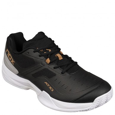 Nox AT10 Pro black gold 2024 padel shoes