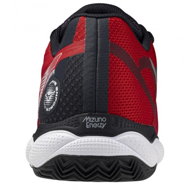 Mizuno Wave Enforce Court Padel salsa white vulcan 2024 padel shoes