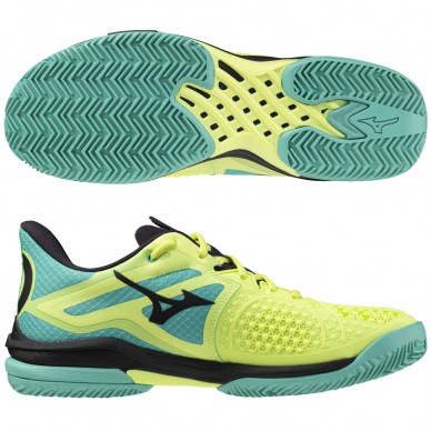 Mizuno Wave Exceed Tour 6 CC sunny lime black 2024 padel shoes