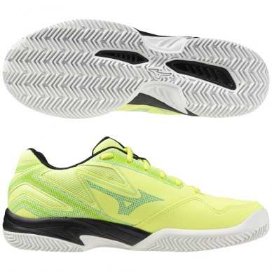 Mizuno Break Shot CC sunny lime black 2024 padel shoes
