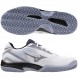 Mizuno Break Shot Padel white salsa 2024 padel shoes