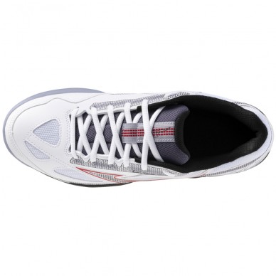 Mizuno Break Shot Padel white salsa 2024 padel shoes