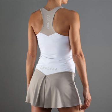 T-shirt Endless Diamond white delave