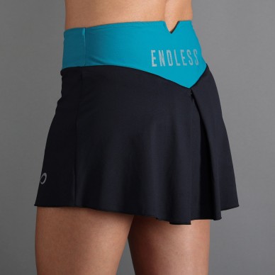 skirt Endless Diamond black petrol