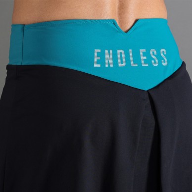 skirt Endless Diamond black petrol