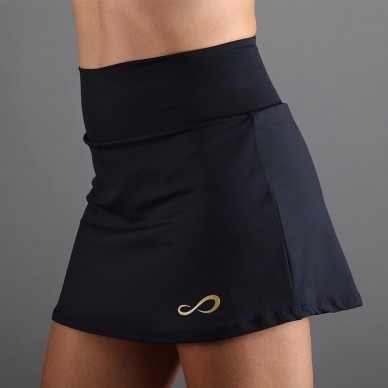 skirt Endless Minimal HW black gold