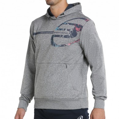 Bullpadel Baiona medium gray marl sweatshirt
