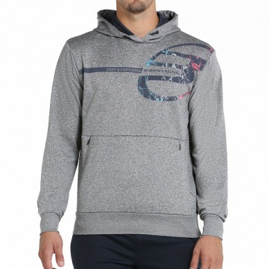 Bullpadel Baiona medium gray marl sweatshirt