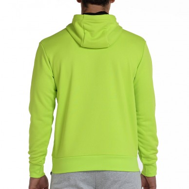 Bullpadel Baiona vibrant green sweatshirt