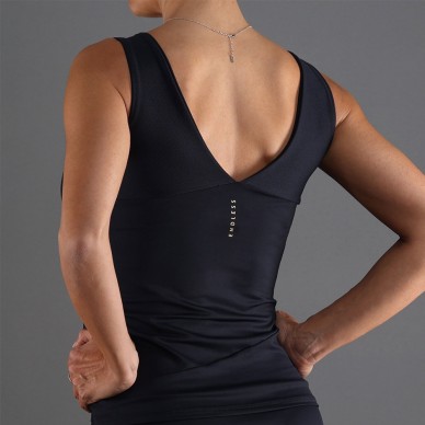 T-shirt Endless Curve black