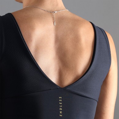 T-shirt Endless Curve black