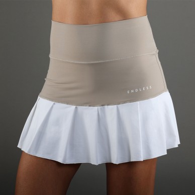 skirt Endless Ottey white delave