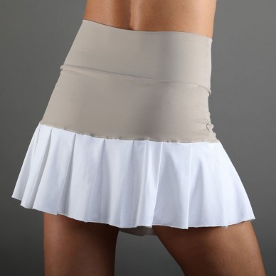 skirt Endless Ottey white delave