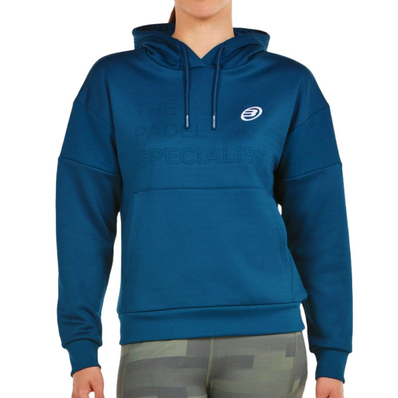 sweatshirt Bullpadel Naos night blue sweatshirt Bullpadel Naos night blue