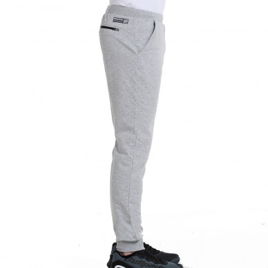 trouser Bullpadel Begont mid grey vigore