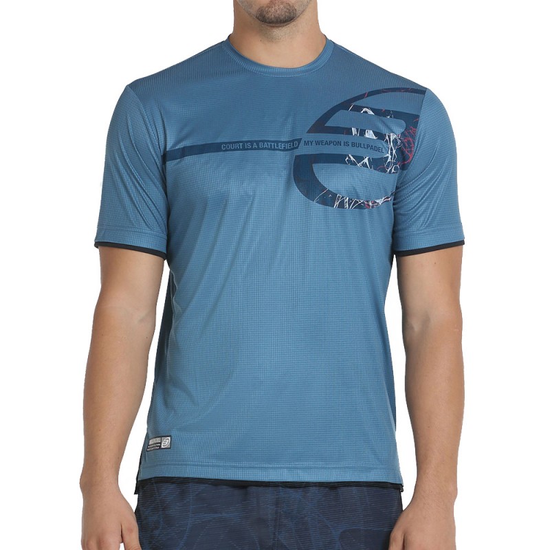 t-shirt Bullpadel Coci shadow blue