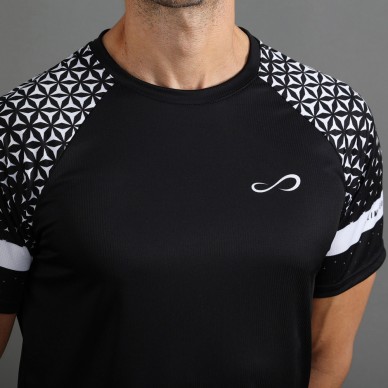 Endless Feisty Geo Black White T-shirt
