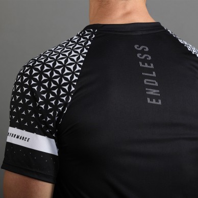 Endless Feisty Geo Black White T-shirt