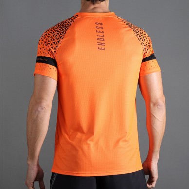 Endless Feisty Geo orange t-shirt