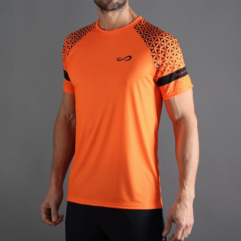 Endless Feisty Geo orange t-shirt Endless Feisty Geo orange t-shirt