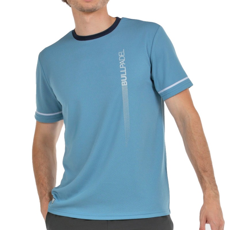 T-shirt Bullpadel Camari shadow blue T-shirt Bullpadel Camari shadow blue