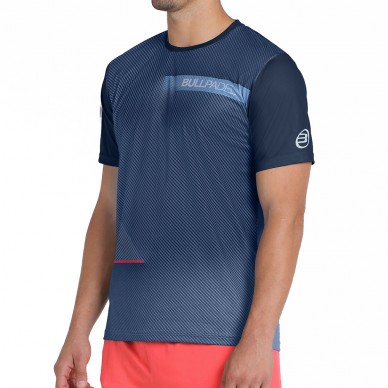 Bullpadel Carino navy blue t-shirt