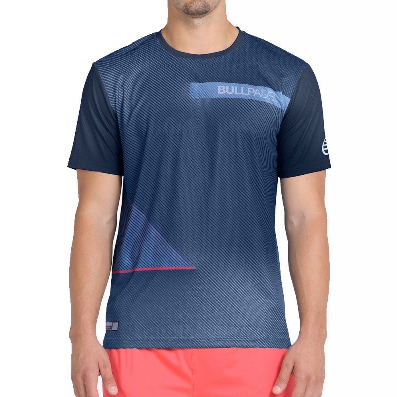 Bullpadel Carino navy blue t-shirt Bullpadel Carino navy blue t-shirt