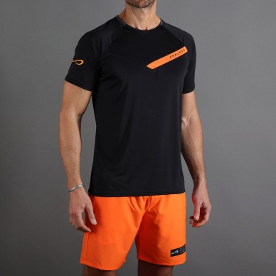 Endless Tracer black orange t-shirt