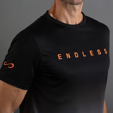 Endless Ace Degrade Black Grey T-shirt