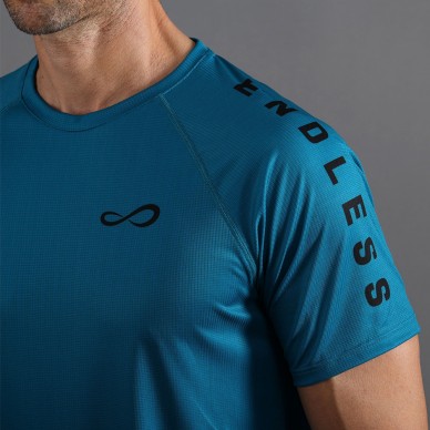 Endless Feisty Iconic petroleum t-shirt