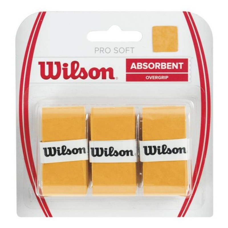 Wilson Pro Soft Golden Overgrips Wilson Pro Soft Golden Overgrips