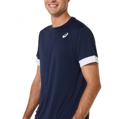 T-shirt Asics Court SS Top dark blue