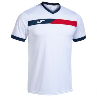 t-shirt Joma Court white red