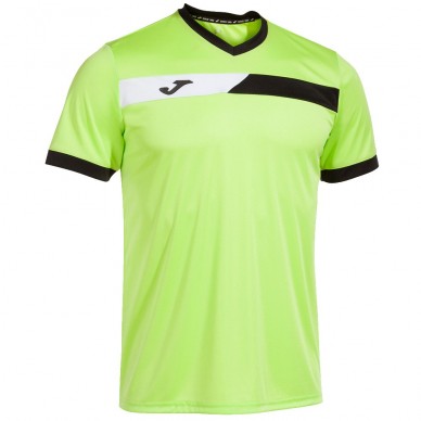 t-shirt Joma Court lime black