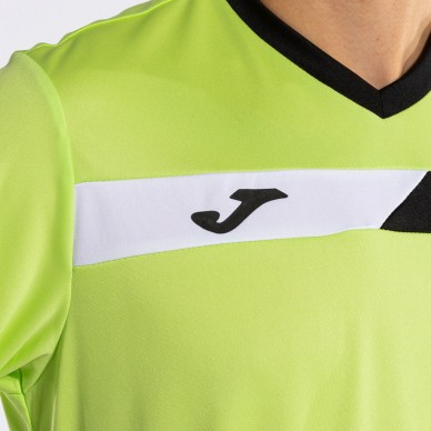 t-shirt Joma Court lime black