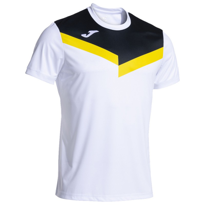t-shirt Joma Court white black t-shirt Joma Court white black