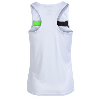 t-shirt Joma Court white green fluor