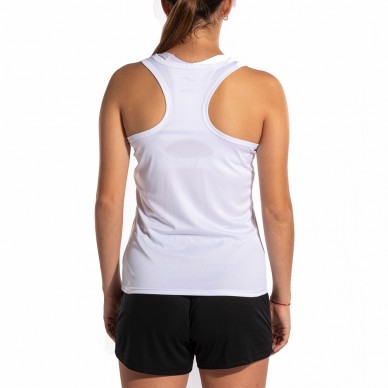 t-shirt Joma Court white green fluor