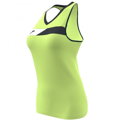 t-shirt Joma Court lime black
