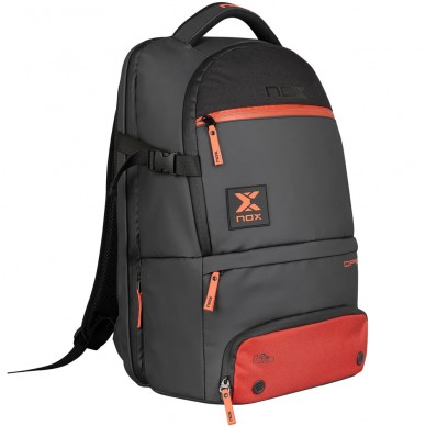Nox Luxury Open Series red black backpack