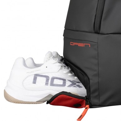 Nox Luxury Open Series red black backpack