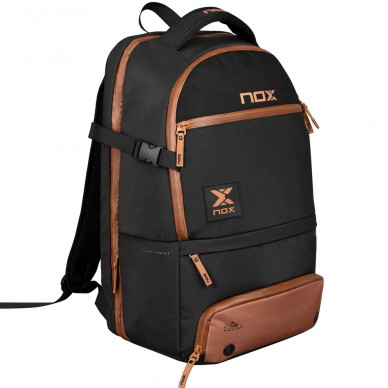 Nox Luxury Open Series black brown backpack