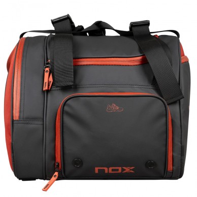 Nox Luxury Open Series black red padel bag