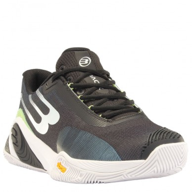 Bullpadel Hack Vibram 24I black green 2024 padel shoes